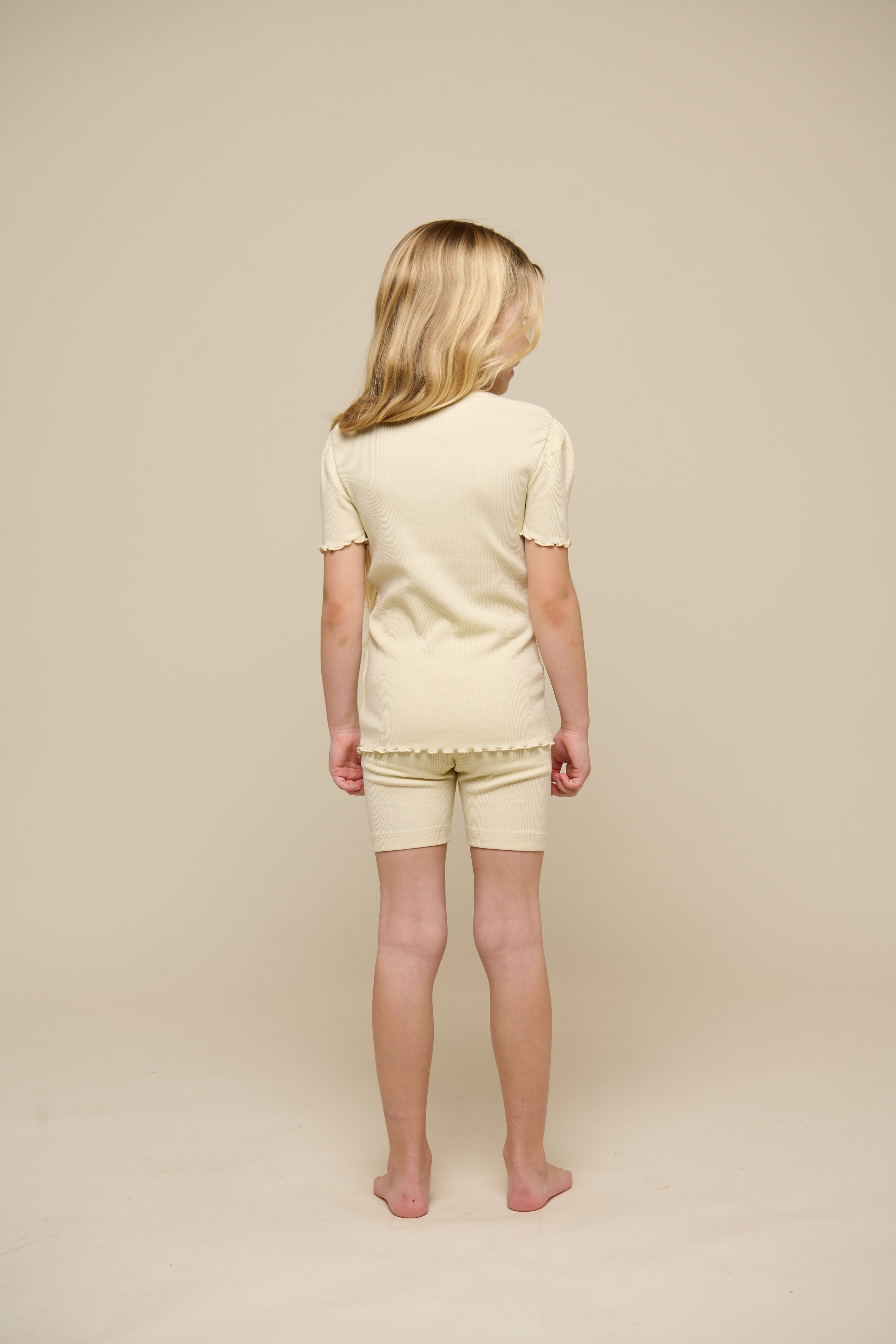 Modal Rib Short Tights - Tween - OffWhite | 101321 Lottie